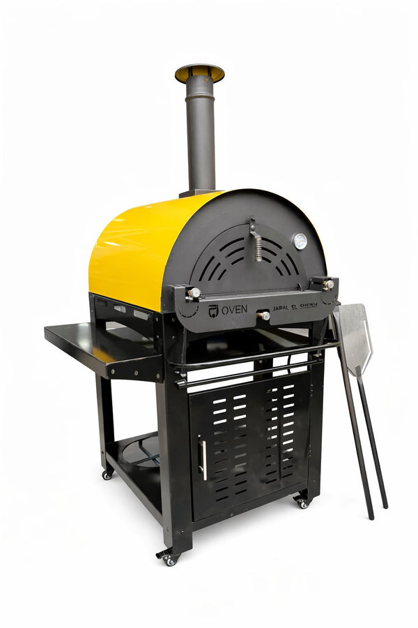 '-  JABAL EL SHEIKH METAL PIZZA OVEN -  Abouche3le