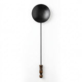 Traditional Cast Iron Chestnut Roasting Pan with Long Wooden Handle (85 x 20 cm) شواية كستناء | Abou Che3le