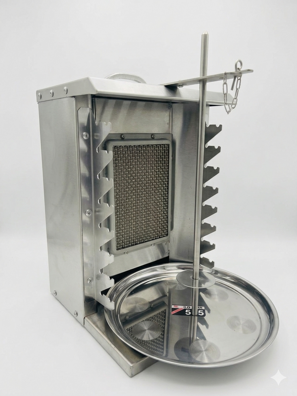'-  Stainless Steel Shawarma Machine – Vertical Grill -  Abouche3le