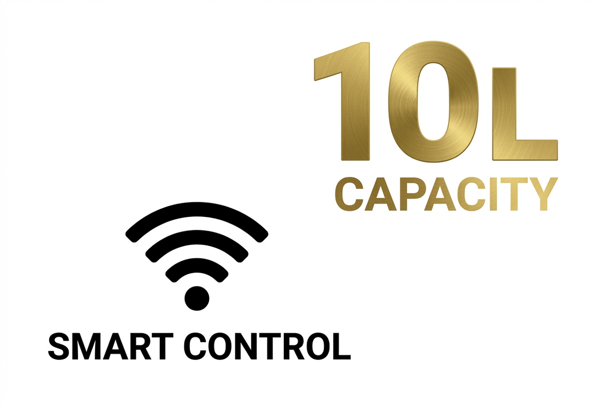 Carboni 10L Gas Water Heater with Wifi Smart Control | Abou Che3le Lebanon