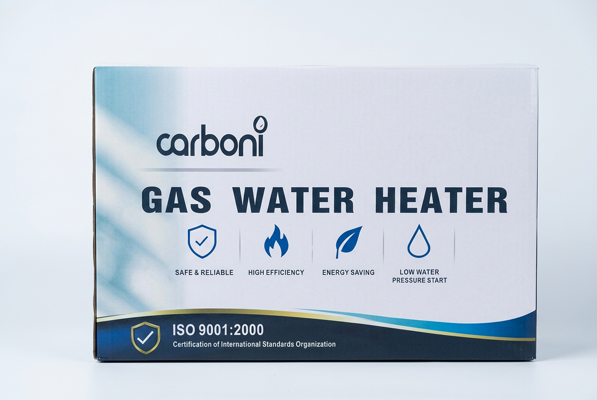 Carboni 10L Gas Water Heater with Wifi Smart Control | Abou Che3le Lebanon