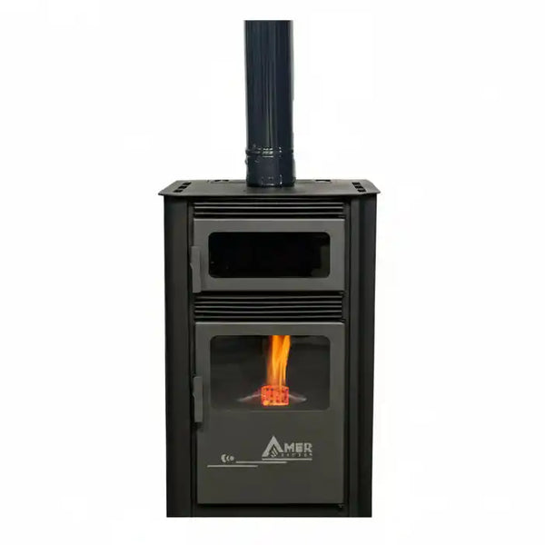 '-  Amer Stoves – New Nour 2025 (Panoramic Diesel Stove) -  Abouche3le