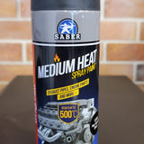 Saber High Heat Spray Paint (400ml Can) BLACK