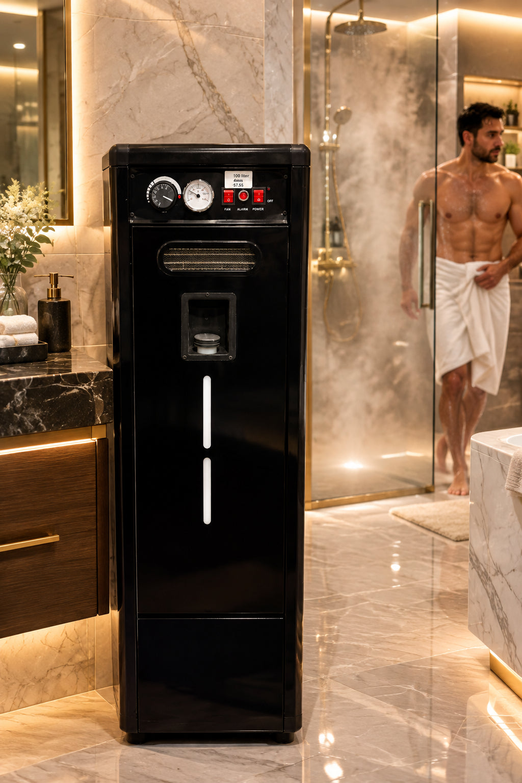 Vertical High-Speed Diesel Water Heater & Boiler Unit | Abou Che3le
